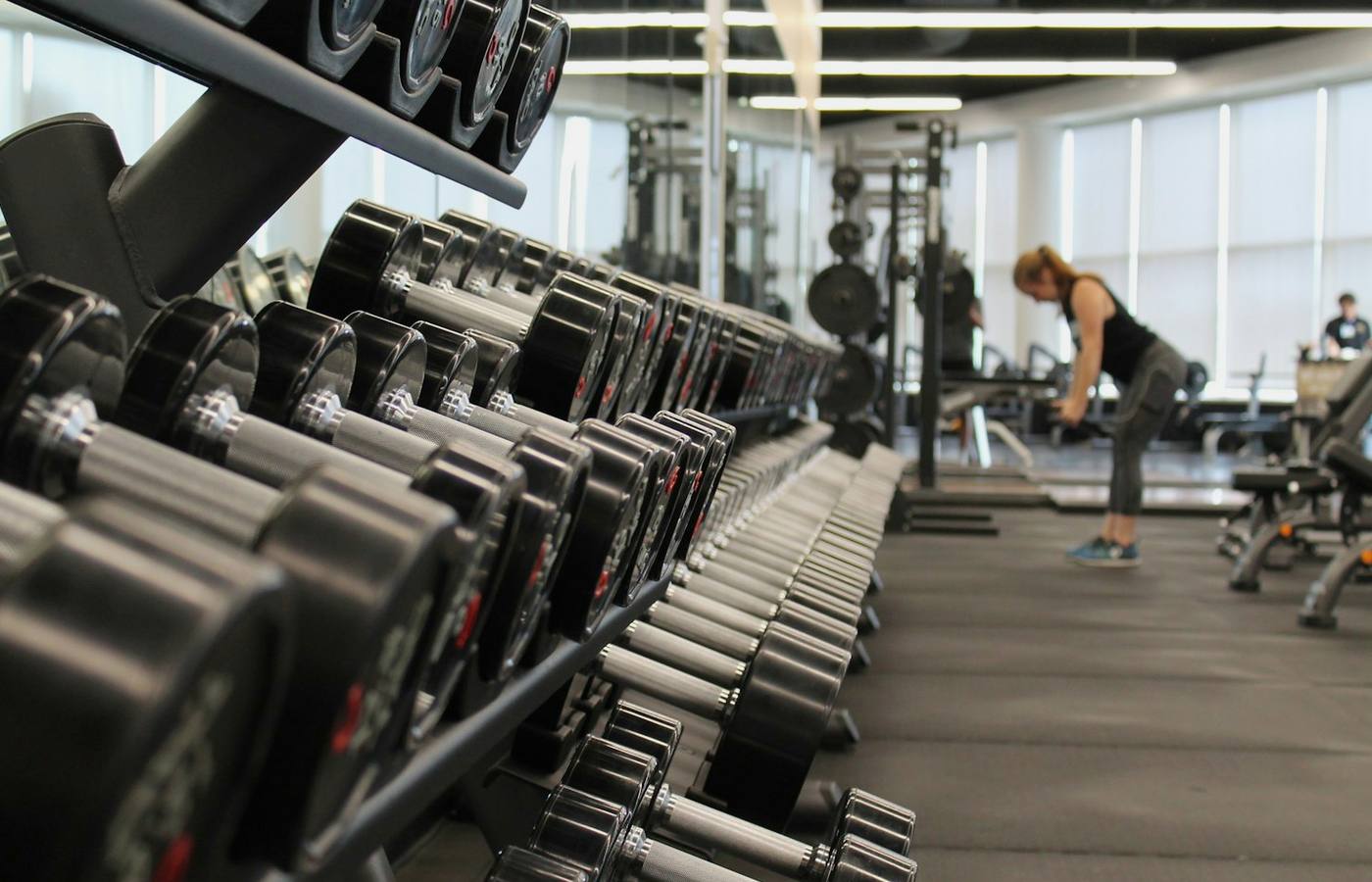 Inspirující fitness prostředí